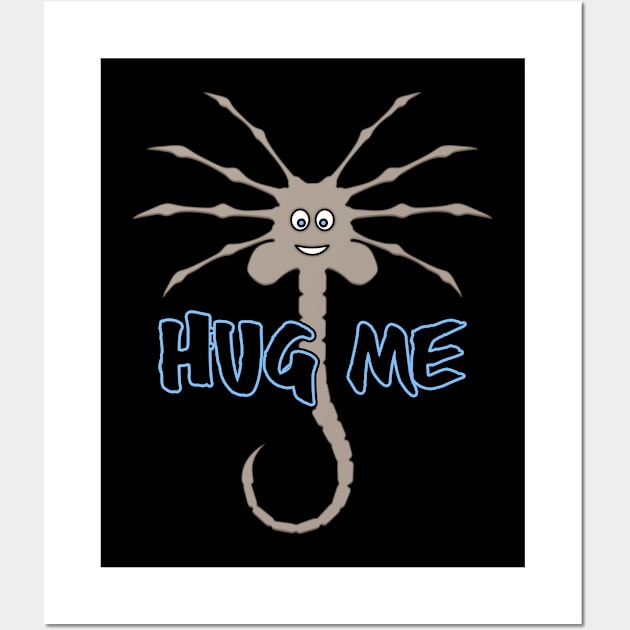 Hug Me Wall Art by BoneheadGraphix